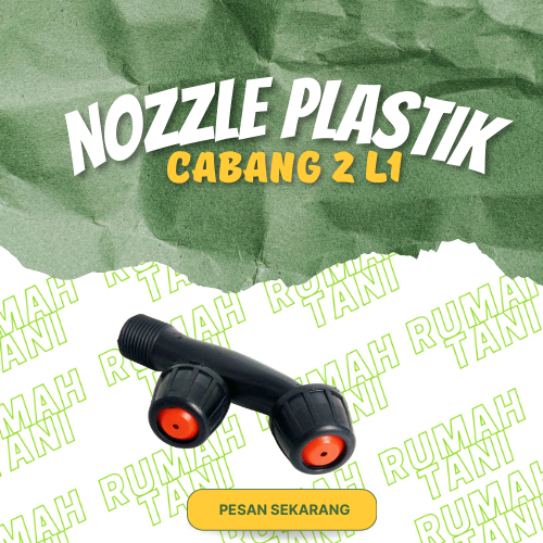 spuyer nozzle cabang 2 plastik