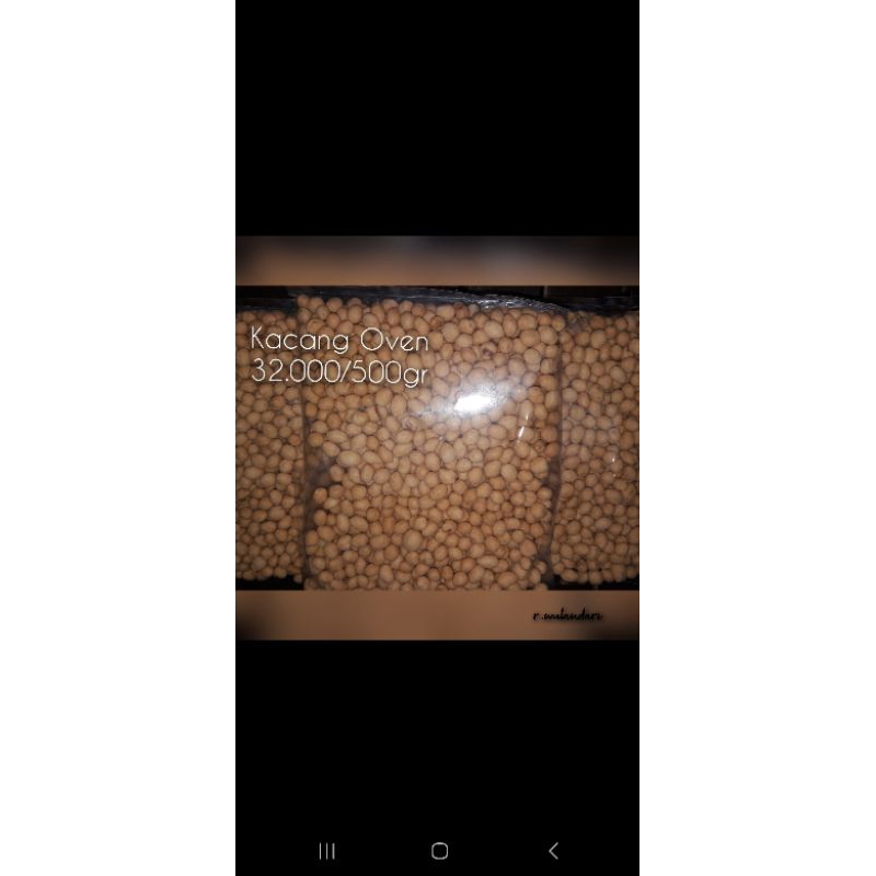

kacang oven