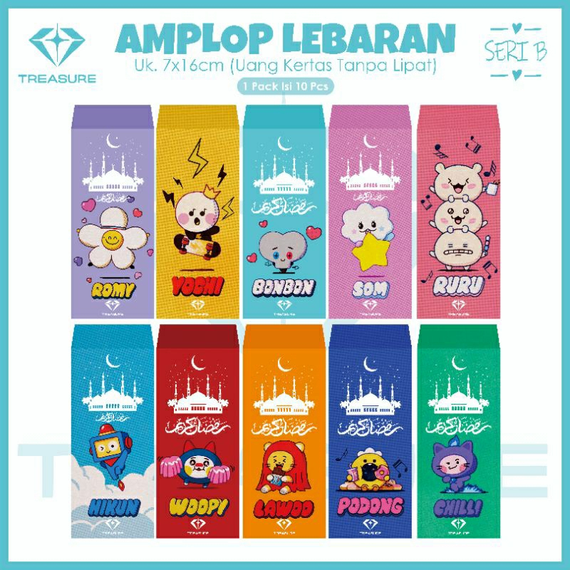 

AMPLOP TRUZZ TREASURE CHARACTER OT10