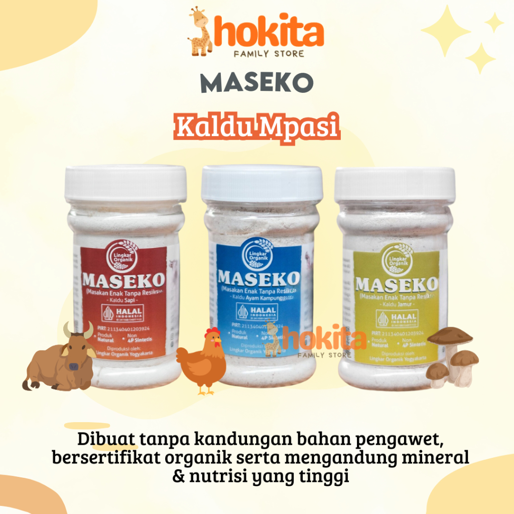 

Kaldu Non MSG Maseko 100gr