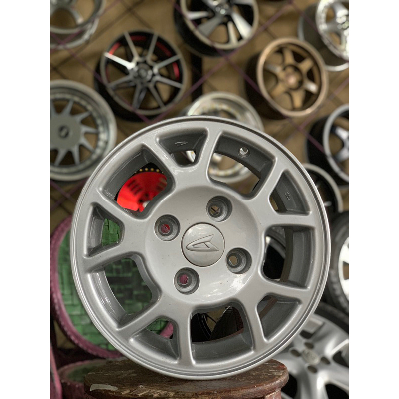 velg oem mobil daihatsu zebra R13 pcd 4x110 et35 lebar 5,1/2J