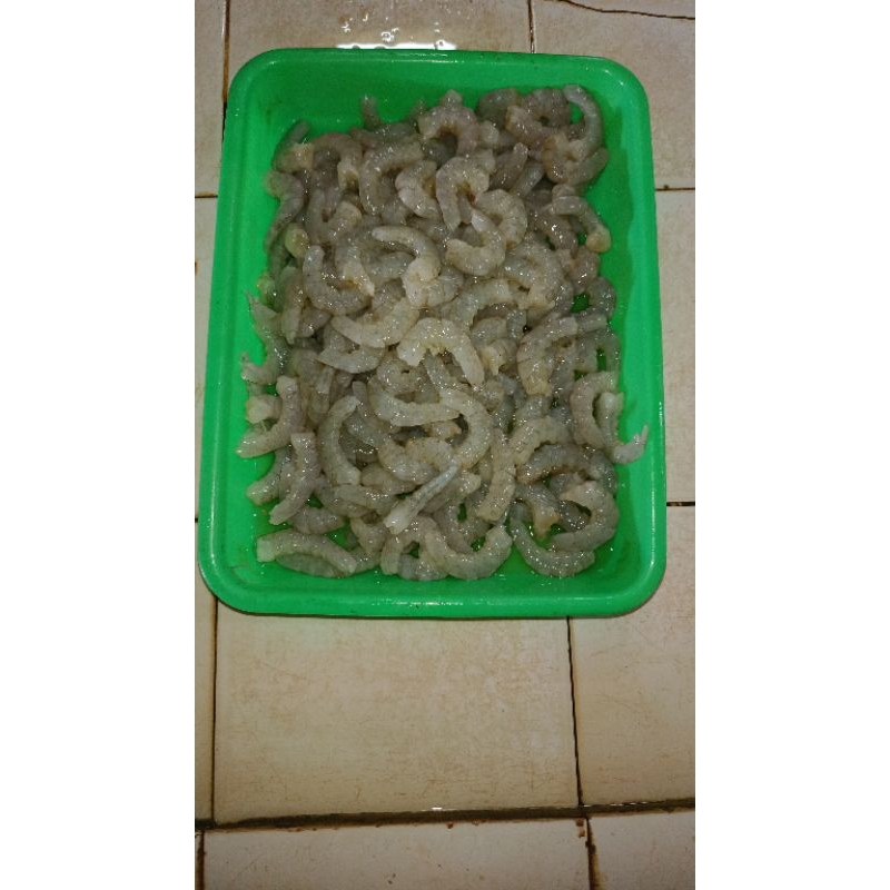 

Udang Vaname KUPAS isi 80-90 [ 500-GRAM ]