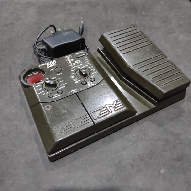 Zoom 606 Made in Japan, Efek Gitar, Multi Efek, not Boss, nux