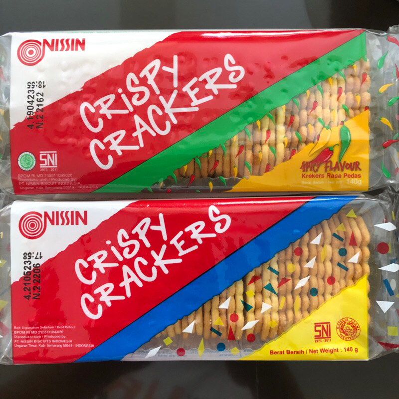 

Nissin Crispy Crackers 140gr