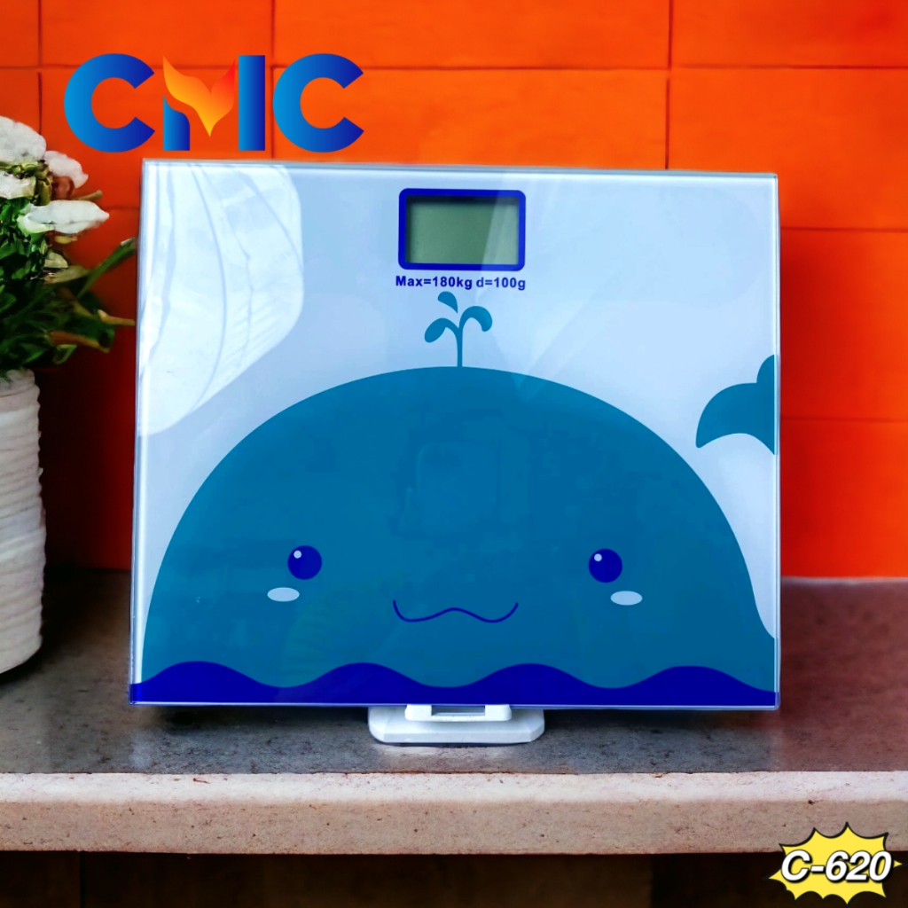 CMC[C-620]Mawmaw Timbangan Berat Badan Digital Body Scale Karakter 180 Kg