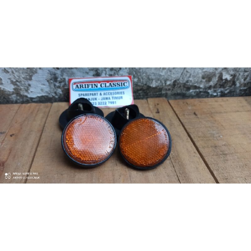 Mata kucing shock depan Honda gl100 gl125 cb100 k5 cg110 cg125 NOS