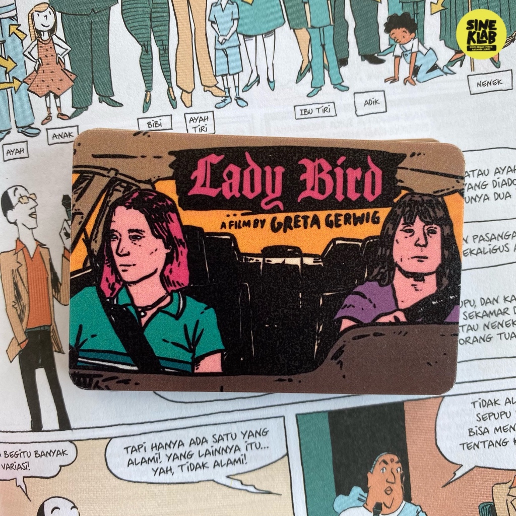 

sineklab - Sticker film LADY BIRD - Edisi Sticker Film / Movie / Cinema / Series / Sticker Laptop