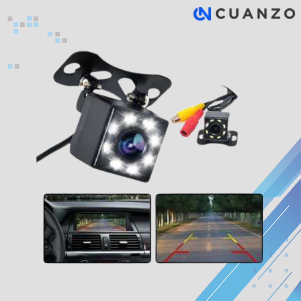 Kamera Belakang Mobil Car Rearview Camera 8 LED Nightvision / Kamera Mundur Belakang Mobil Full HD A