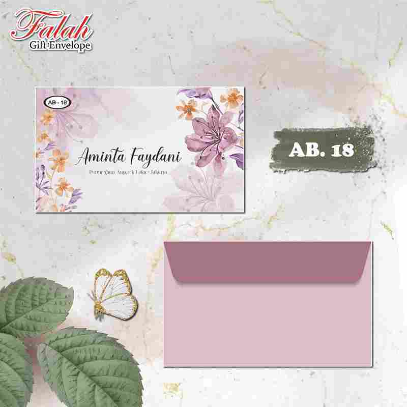 

Amplop Falah AB 18 Termurah Isi 50 Lembar (Belum Termasuk Cetak)