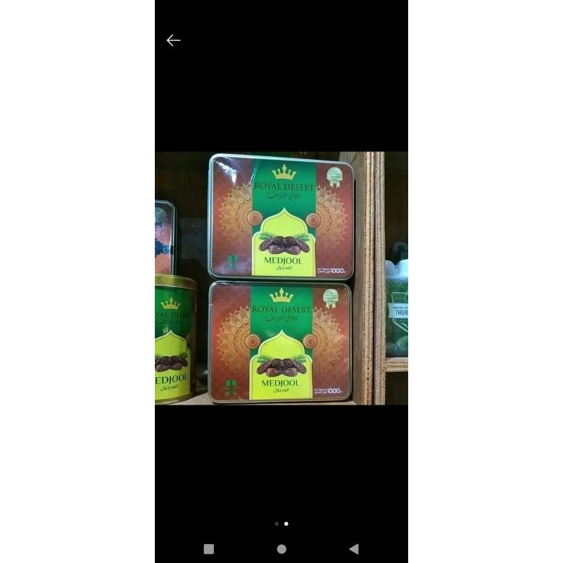 

kurma medjool kaleng 1kg