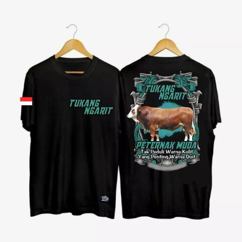 KAOS TUKANG NGARIT SAPI PETERNAK MUDA