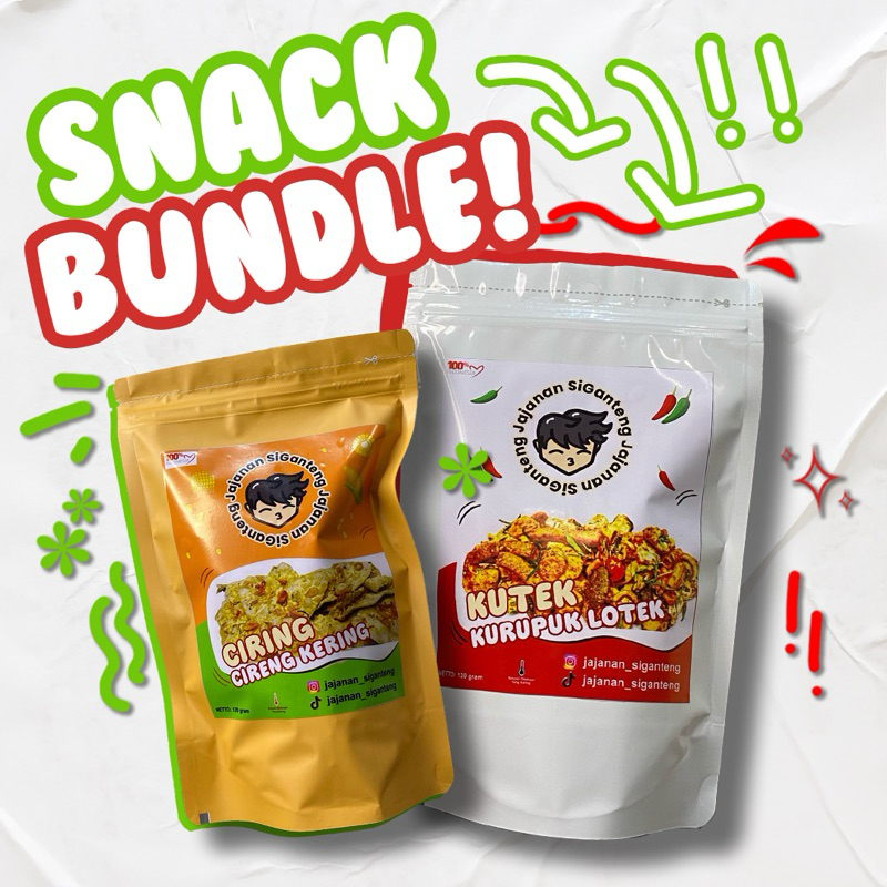 

snack bundle jajanan siganteng ada kutek kombo ciring