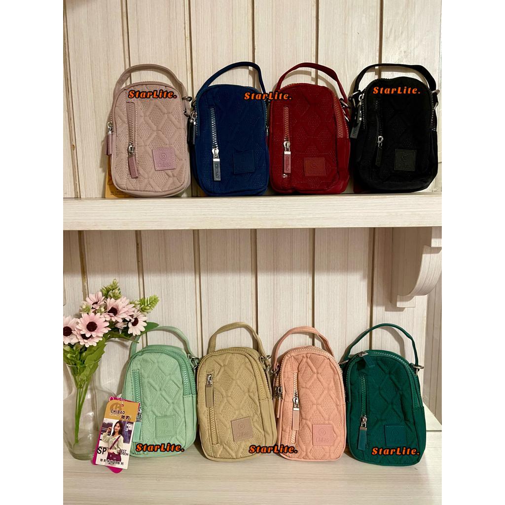 Chibao Tas Selempang Sandang Hp Dompet Hpo Wanita Original Import Parasut 5891 AB