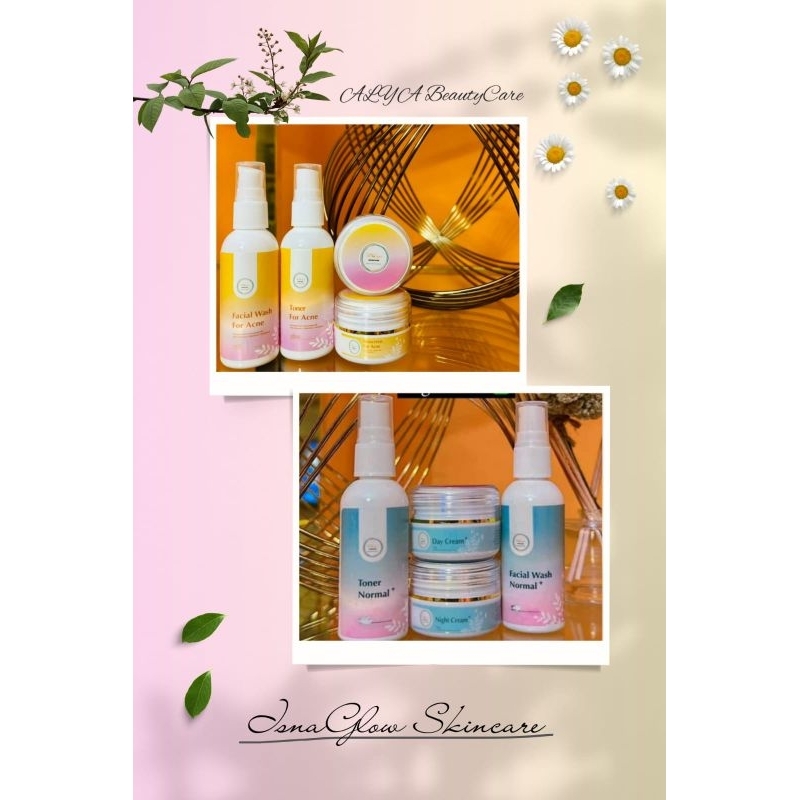 ISNA GLOW MINI BASIC / ACNE ISNA GLOW SKINCARE ORIGINAL 100%