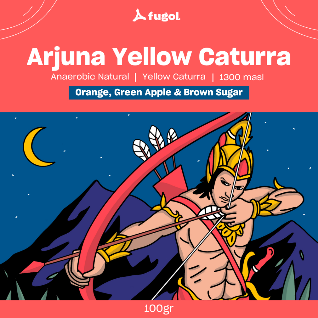 

Biji Kopi Arabika Arjuna Jawa Timur Yellow Caturra (100 gr) Single Origin Specialty Arabica Coffee Beans