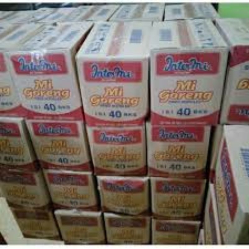 

intermi goreng per KARTON isi 40bks intermie 40bks