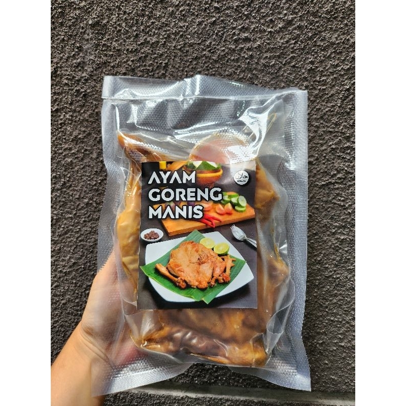 

AYAM UNGKEP MANIS ( 1 ekor + sambal )