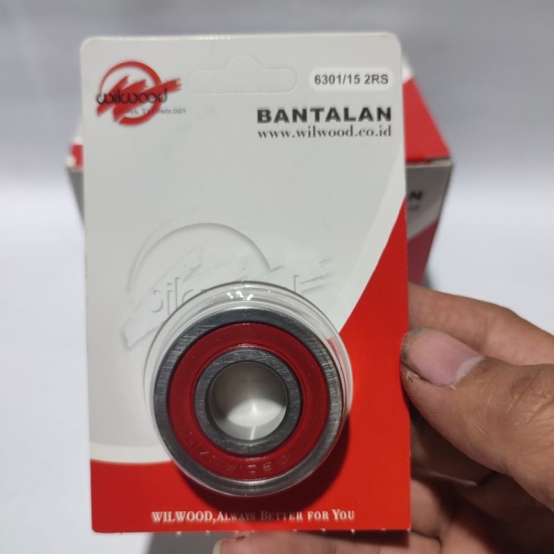 BEARING LAHER 6301/15 2RS WILLWOOD ORIGINAL - LAHER BEARING 6301/15 2RS WILLWOOD ORIGINAL