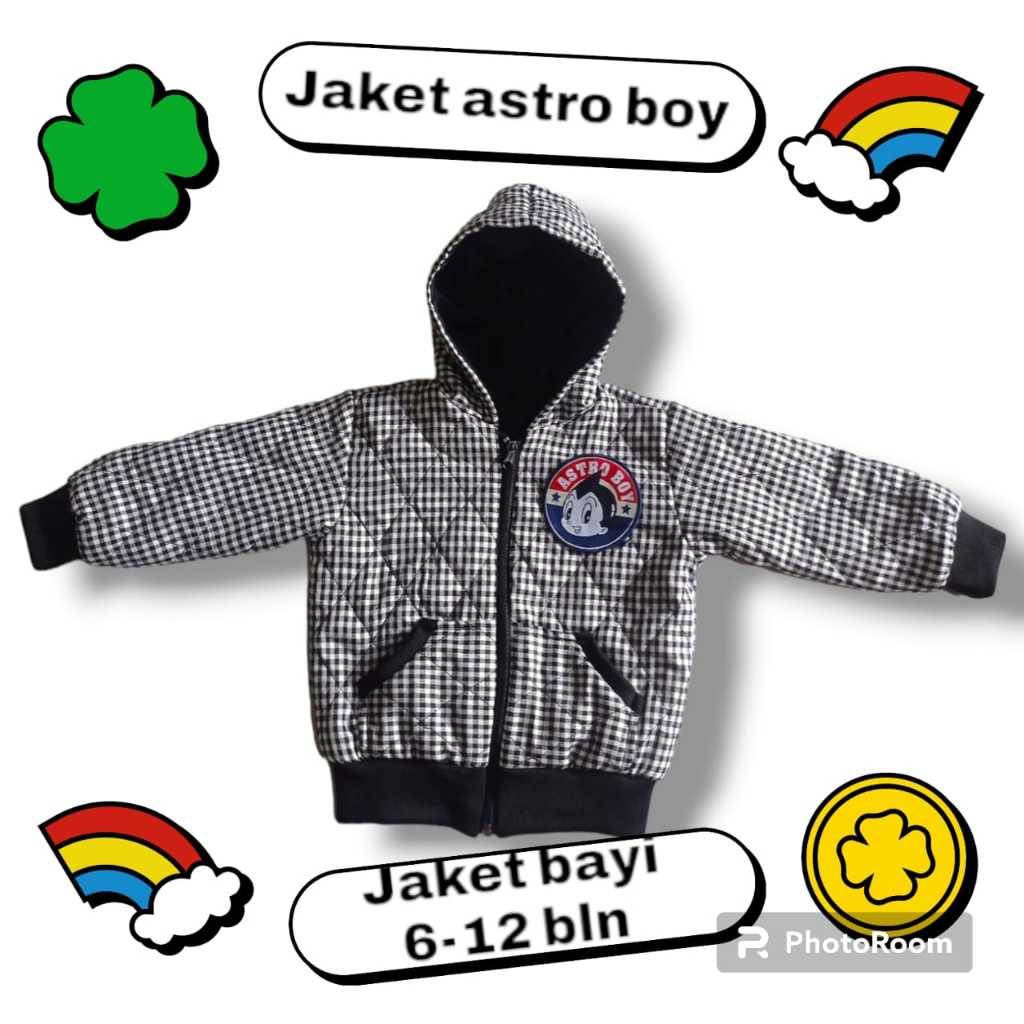 bayi katun anak Jaket Bayi Bahan Katun Quilting Diamond dengan Lapisan Busa jaket katun - jaket anak