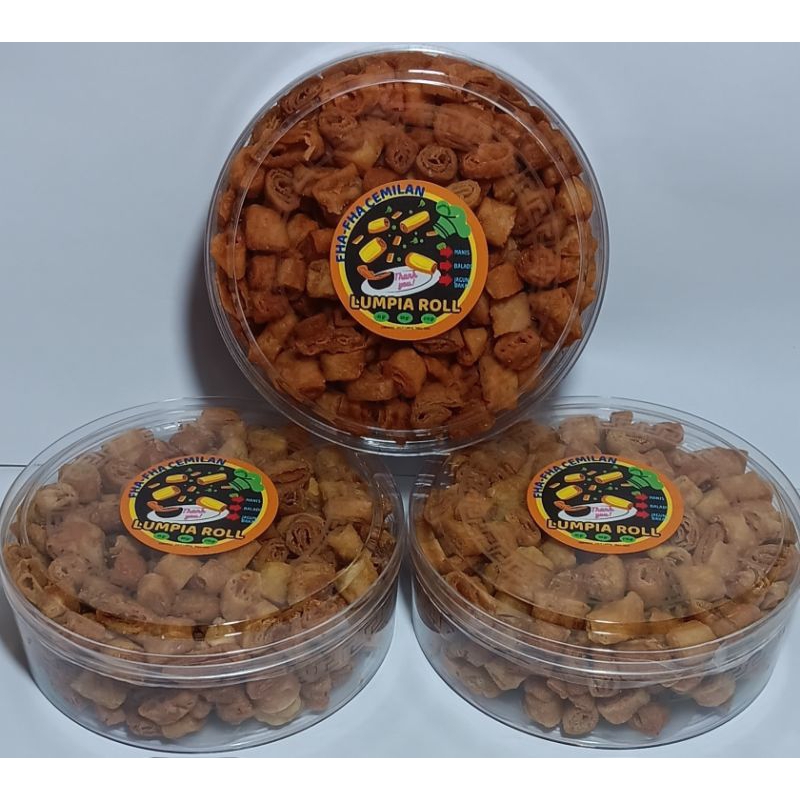 

Lumpia Roll / spring Roll 1 Toples 250gr renyah bikin Nagihhh