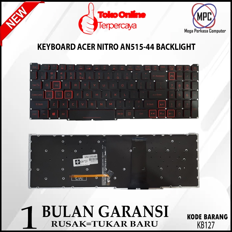 Keyboard ACER NITRO 5 AN515-43 AN515-44 AN515-54 AN515-55 Backlight