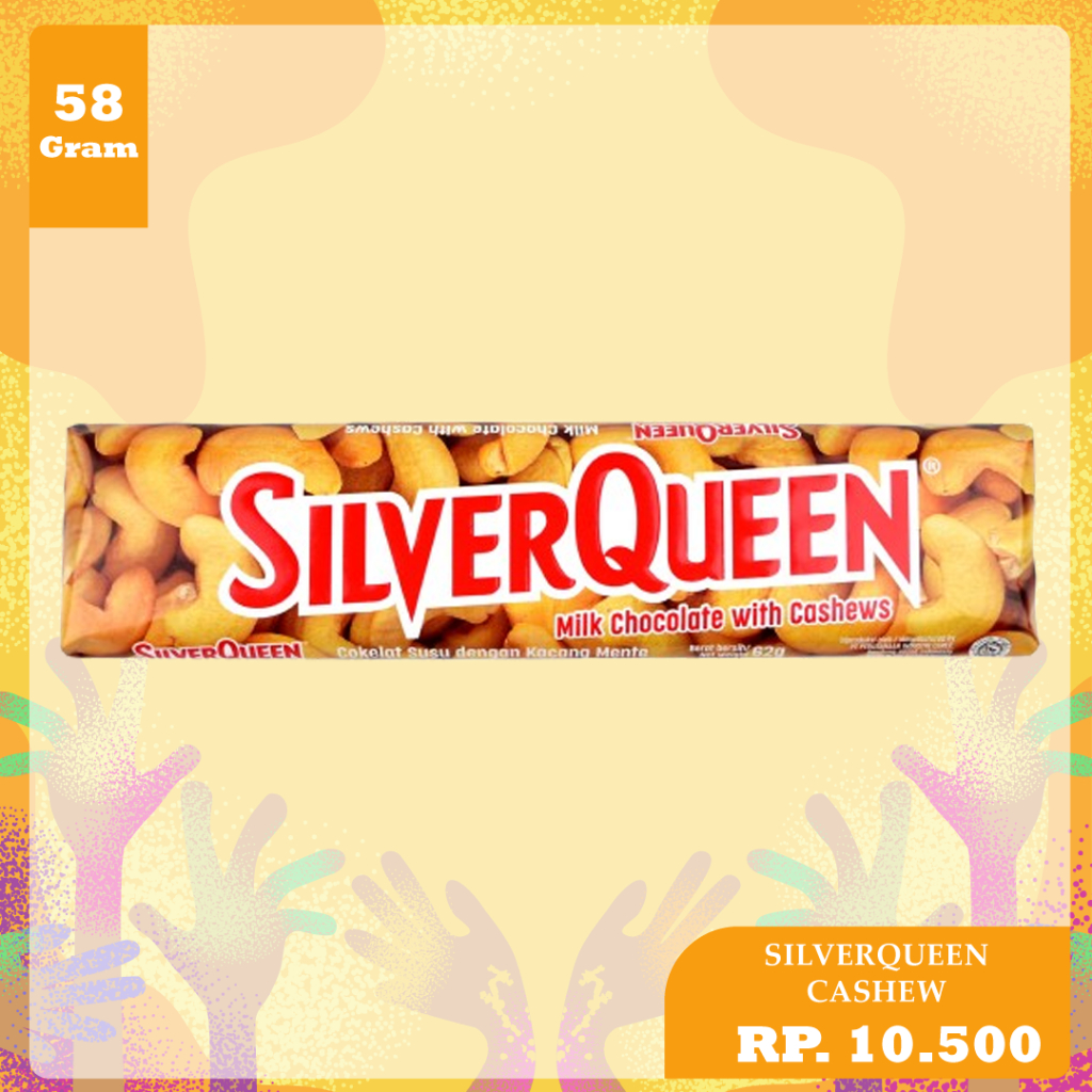 

SILVERQUEEN BESAR / COKLAT SILVERQUEEN 58 GRAM