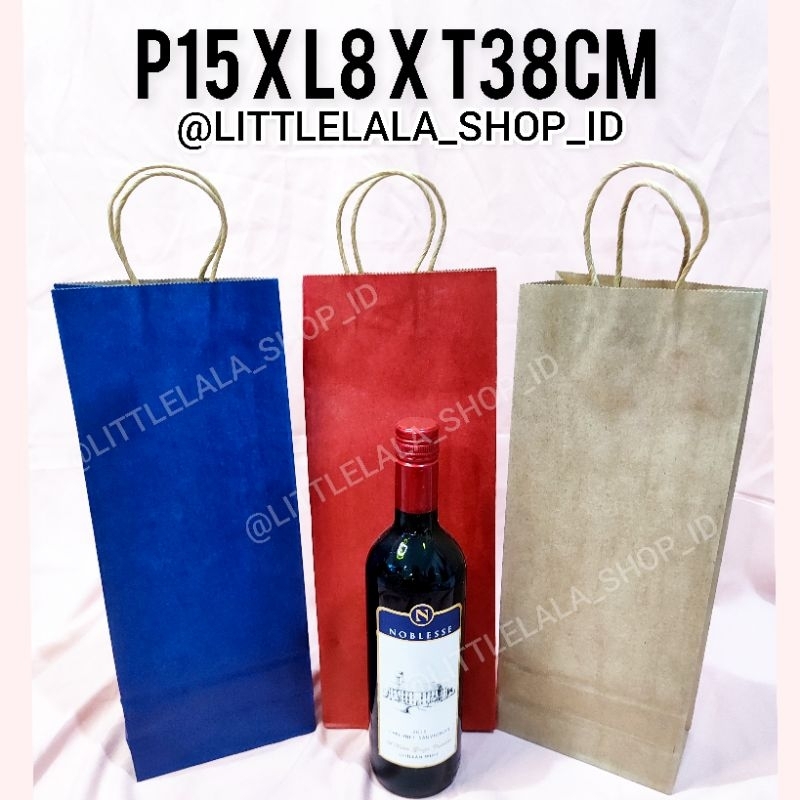 

PAPER BAG Wine/BOTTLE tas champagne /botol/model panjang/kado/hadiah/paperbag botol minum/paper bag / tas tumbler/taa botol sirup hampers lebaran