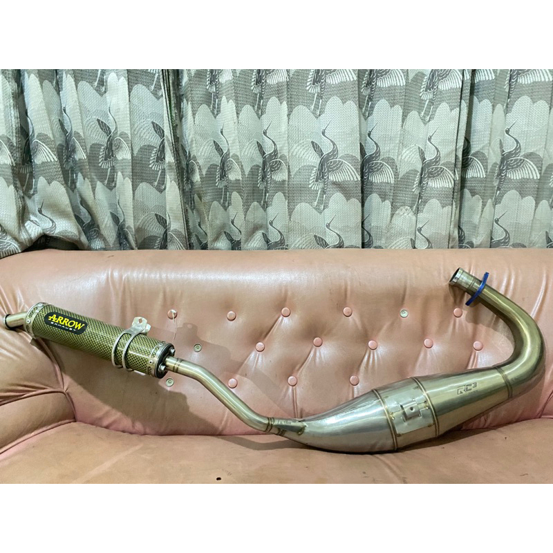 knalpot arrow ninja 2tak original