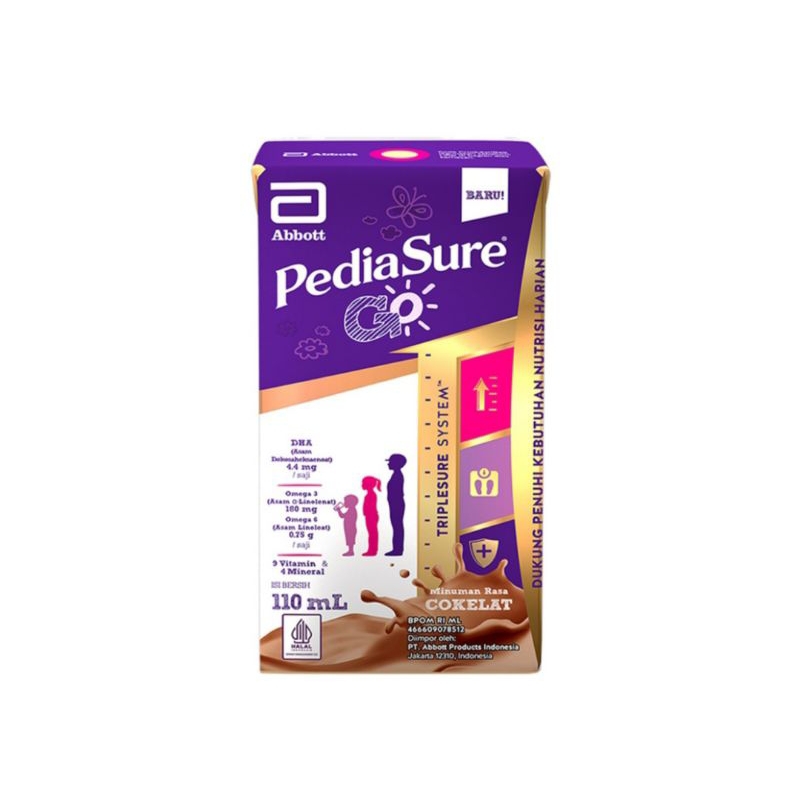 

Pediasure Go Susu UHT Cokelat 110ml