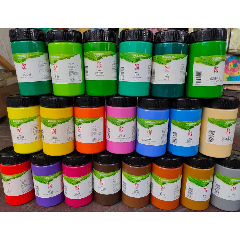 

Promo cat acrilic talens 3 ml warna regular update 223 agustus QVF