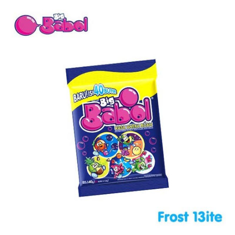 

big babol tutti fruity