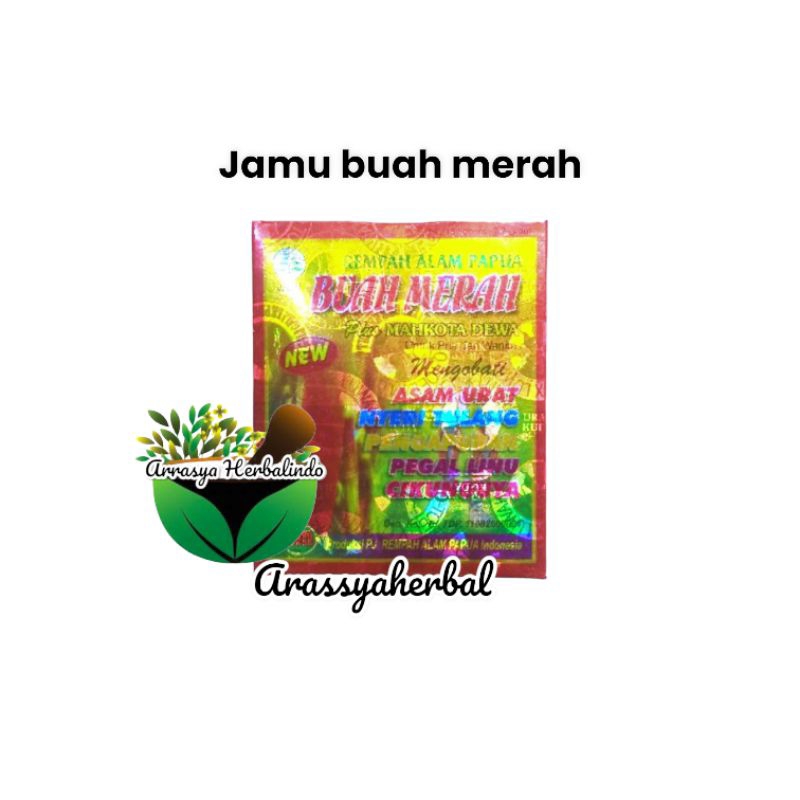 (BM) Buah Merah Papua - Plus Mahkota Dewa Pegalinu & Asamurat
