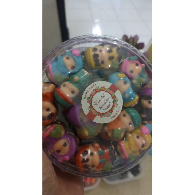 

coklat karakter hijabers