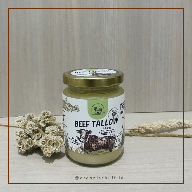 

GRASSFED BEEF TALLOW / SCHMALTZ - GUTWELLSOON
