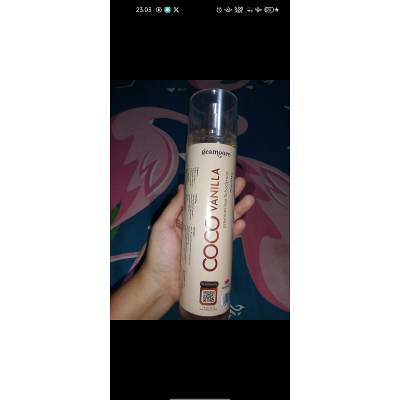 parfum geamoore coco vanilla