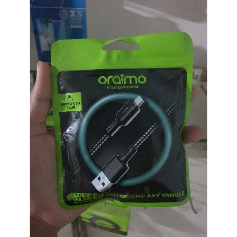 KABEL DATA ORAIMO TYPE C OCD-C29N / OCD-M29N MICRO USB DURALINE S1.5M FAST CHARGING