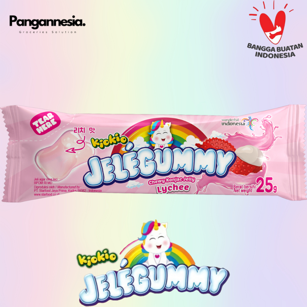 

Kiokio Jelegummy Lychee 1 Box (24 pcs)