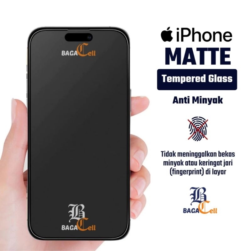 Matte Glass Full Layar iPhone 12 Pro Max 12 5.4 12 6.1 12 6.7 13 13 Pro 13 Mini 13 Pro Max 13 5.4 13