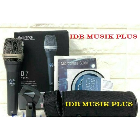 Mic Kabel AKG D7 D 7 Dynamic Microphone Original