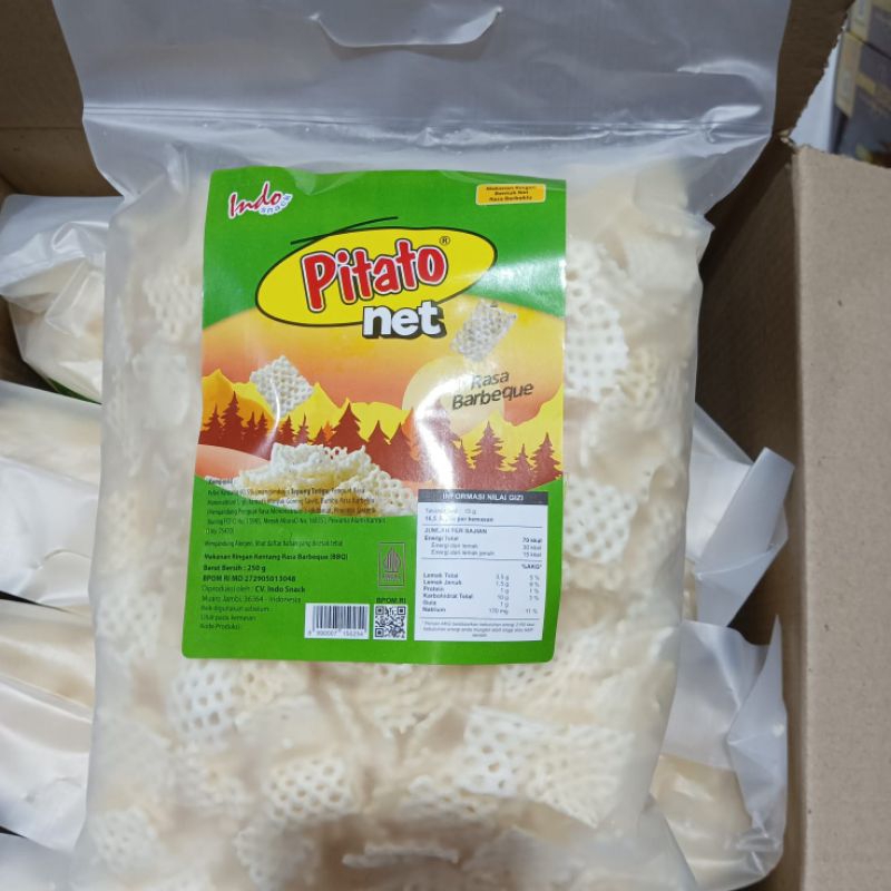 

pitato net hrga per 1 pak ( bungkus) 150gr , beli 1 dus lebih murah isi 8 bungkus (klik 8 kali) cemilan ramadhan dan lebaran SANGAT COCOK UNTUK KADO / HADIAH DLL FL BAGUS TOP VIRAL TERLARIS MURAH READY PEKANBARU RIAU INDONE POTATO KENTANG KERIPIK KERUPUK