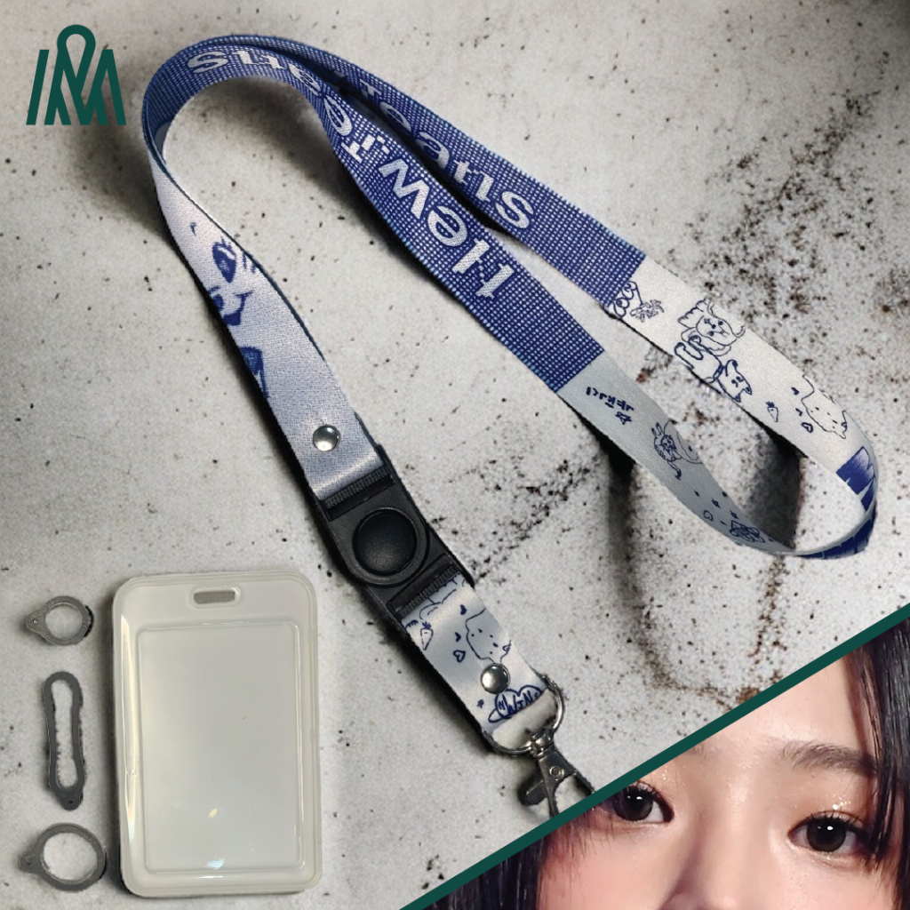 

Lanyard NEWJEANS New Jeans Album Kpop Merchandise Tali ID Card (unofficial)