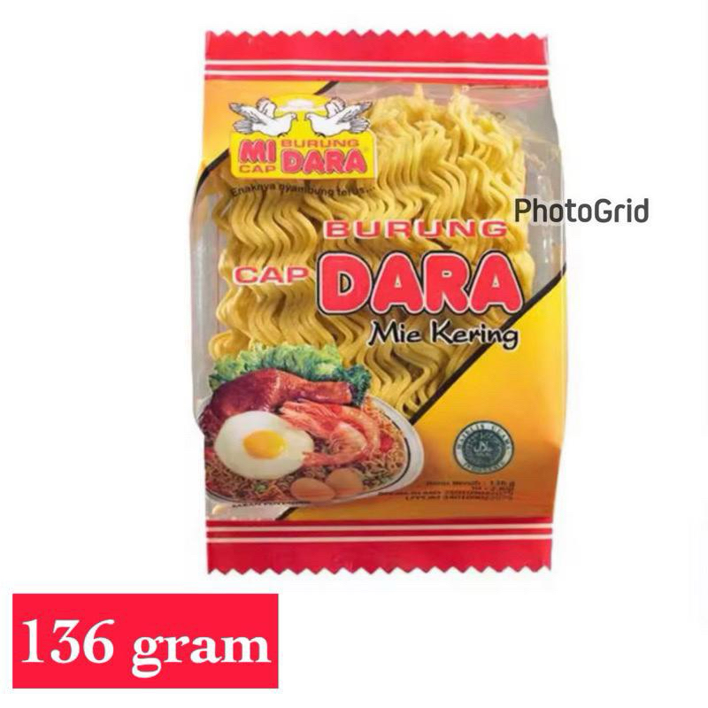 

MIE BURUNG DARA 136gr x 4