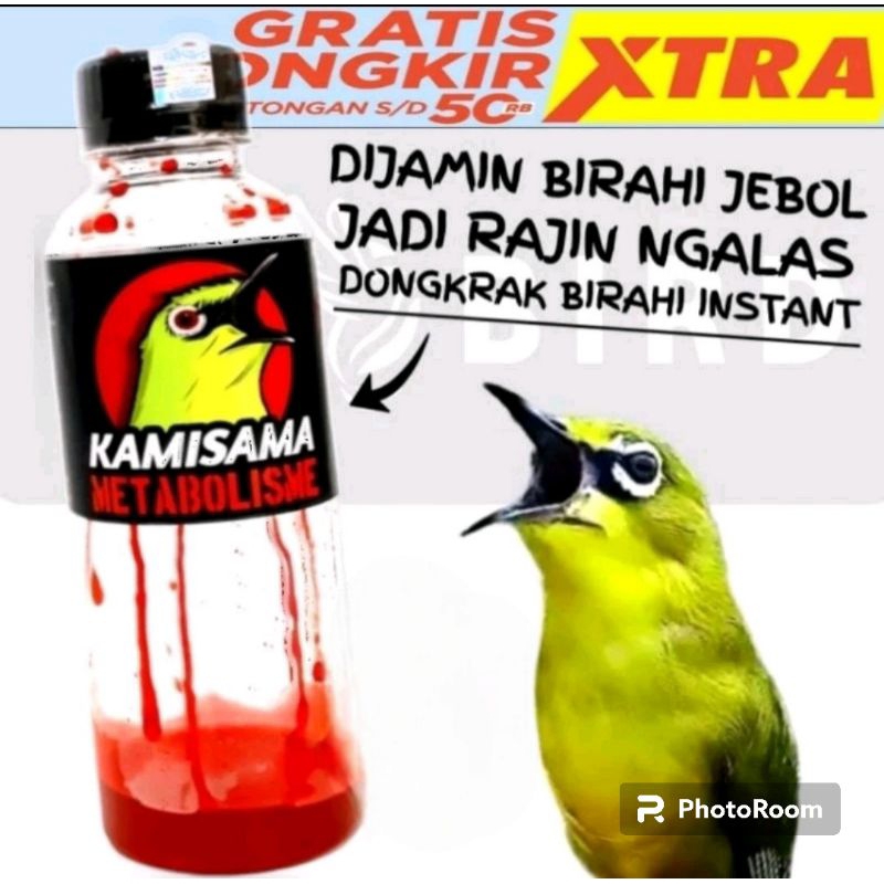 kamisama metabolisme pleci dextro multivitamin burung pleci