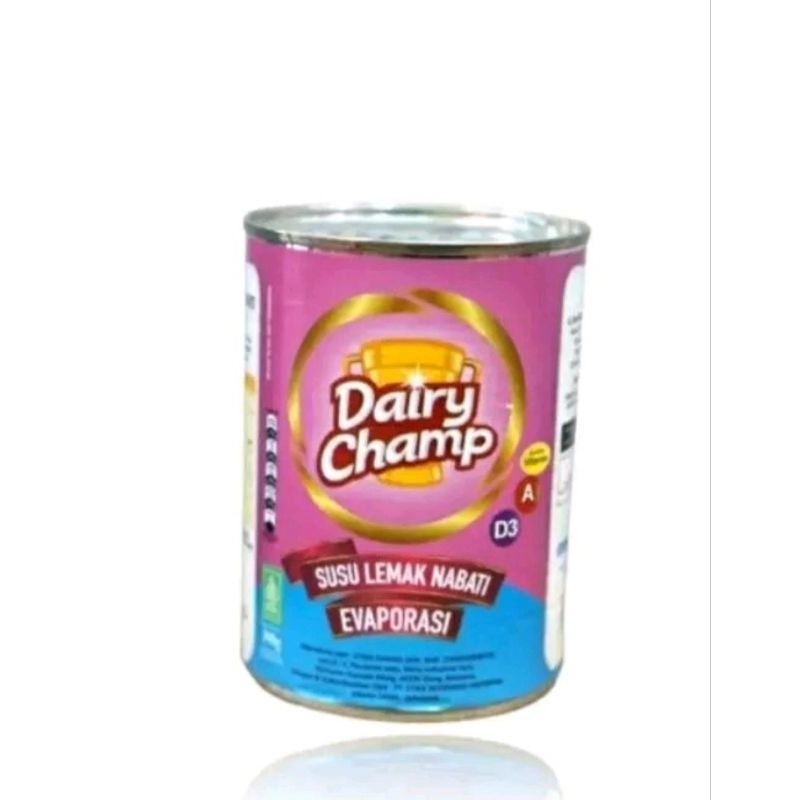 

SUSU DAIRYCHAMP EVAPORASI 390g