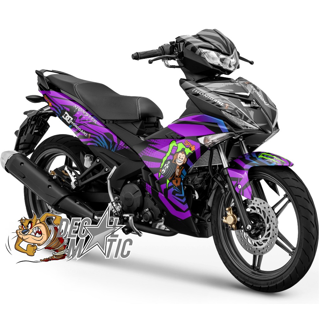 Decal MX KING 150 Full Body Stiker Motor Yamaha Jupiter MX King  135 / 150  Full Body - Hoonigan Ung