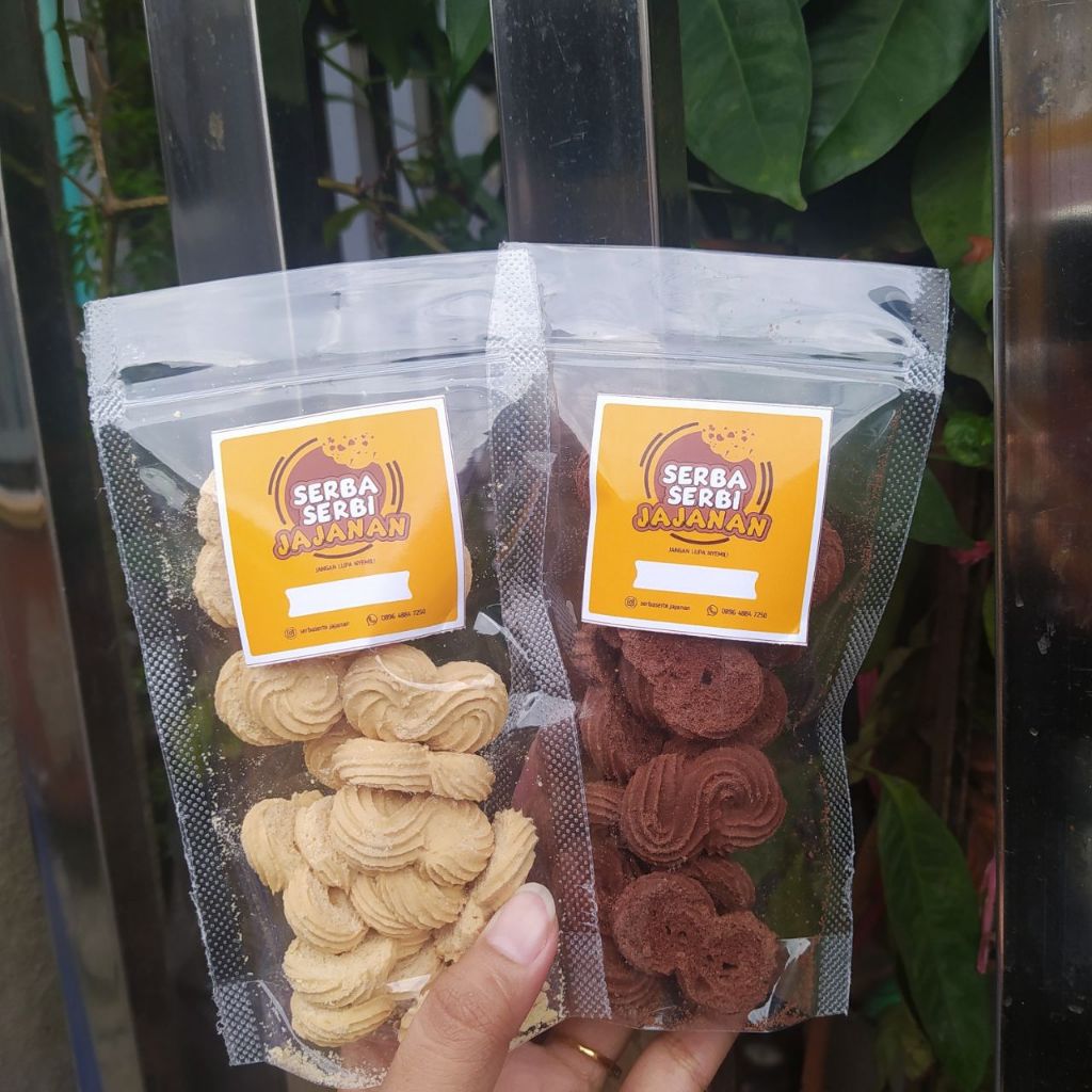 

SEMPRIT SAGU PREMIUM ORIGINAL & COKELAT // KUE KERING SAGU // SERBA SERBI JAJANAN