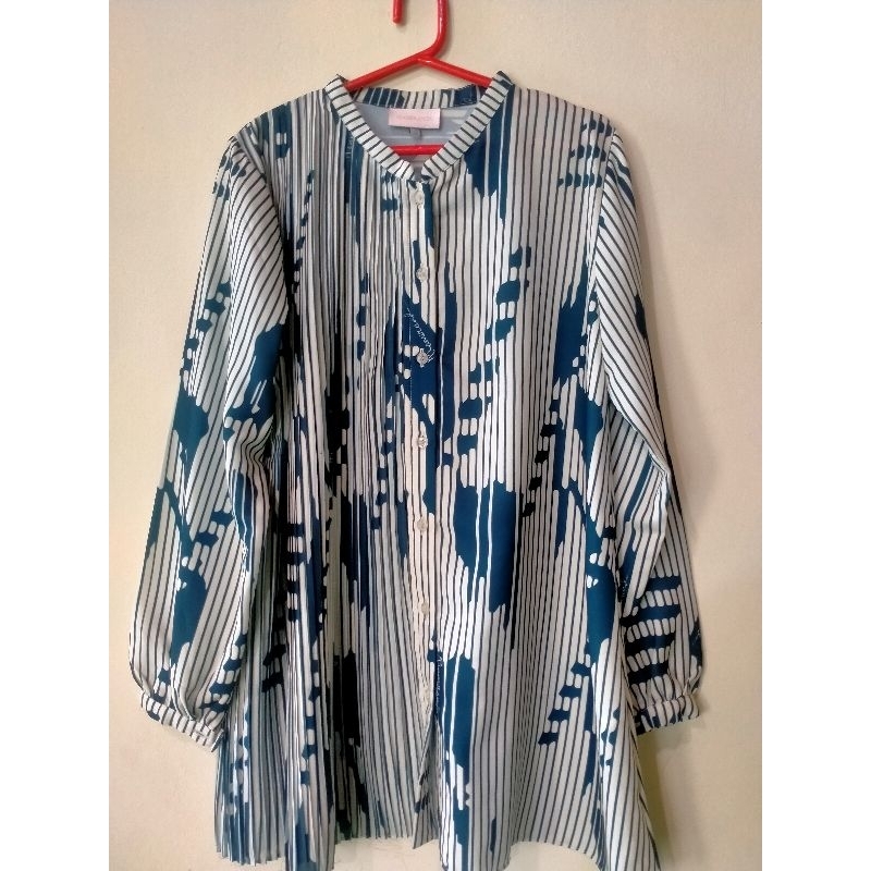 RIA MIRANDA PRELOVED  GRID TOP RIAMIRANDA SIZE S