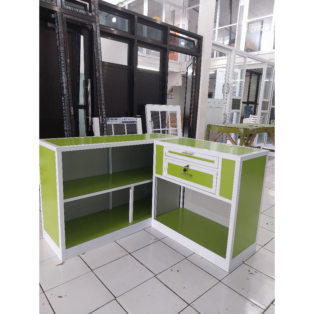 Meja Kasir Aluminium