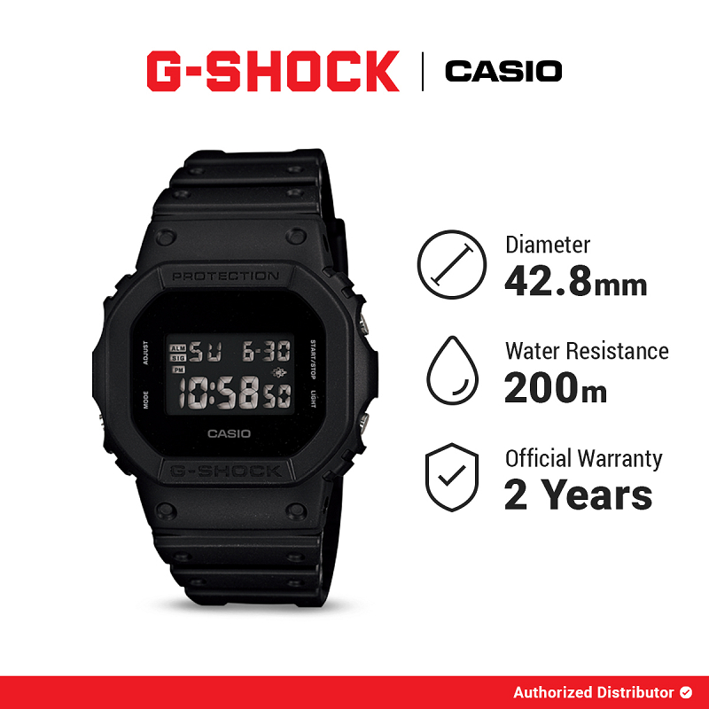 [READY INSTANT] G-Shock DW-5600 Collection Digital Pria Garansi Resmi