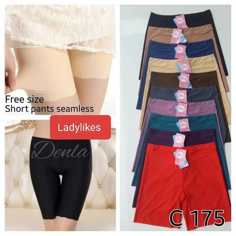 CELANA PENDEK TALLY SEAMLESS 172 / 174 / 175 / 176 / 178